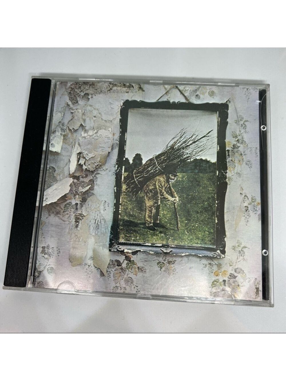 euc-led Zeppelin-UNTITLED aka Led Zeppelin IV CD 1971 W.Germany Gold Disc Rare